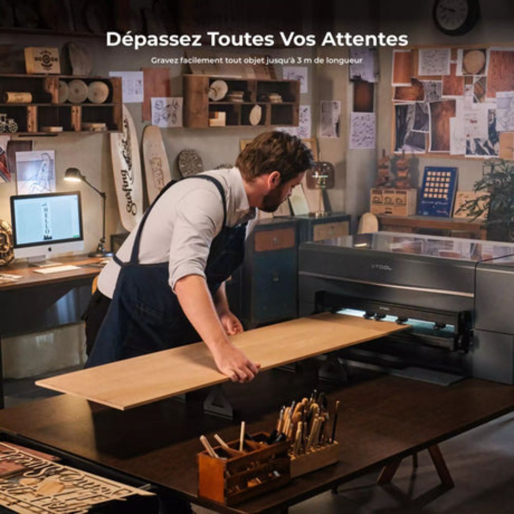 xTool - P2S - Convoyeur Automatique (Conveyor Feeder)