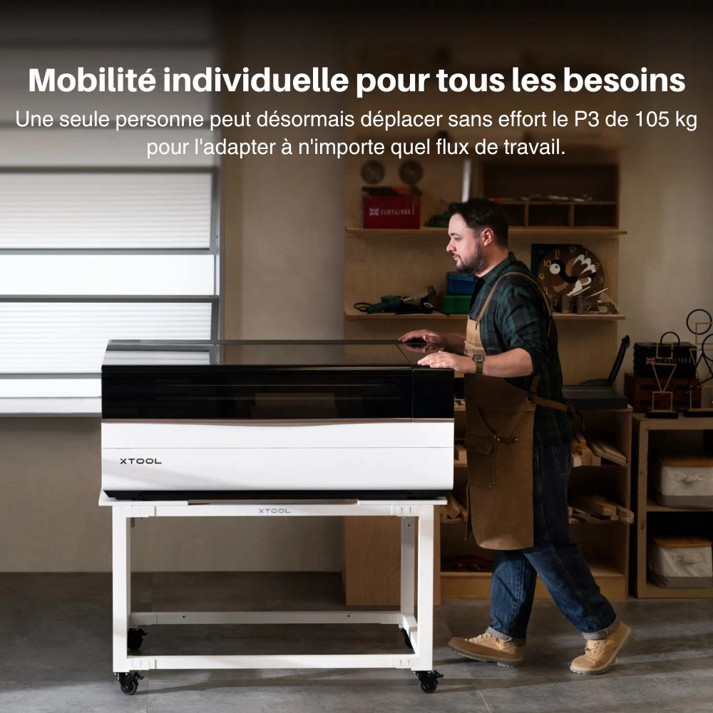 xTool - P3 - Stand à roulettes