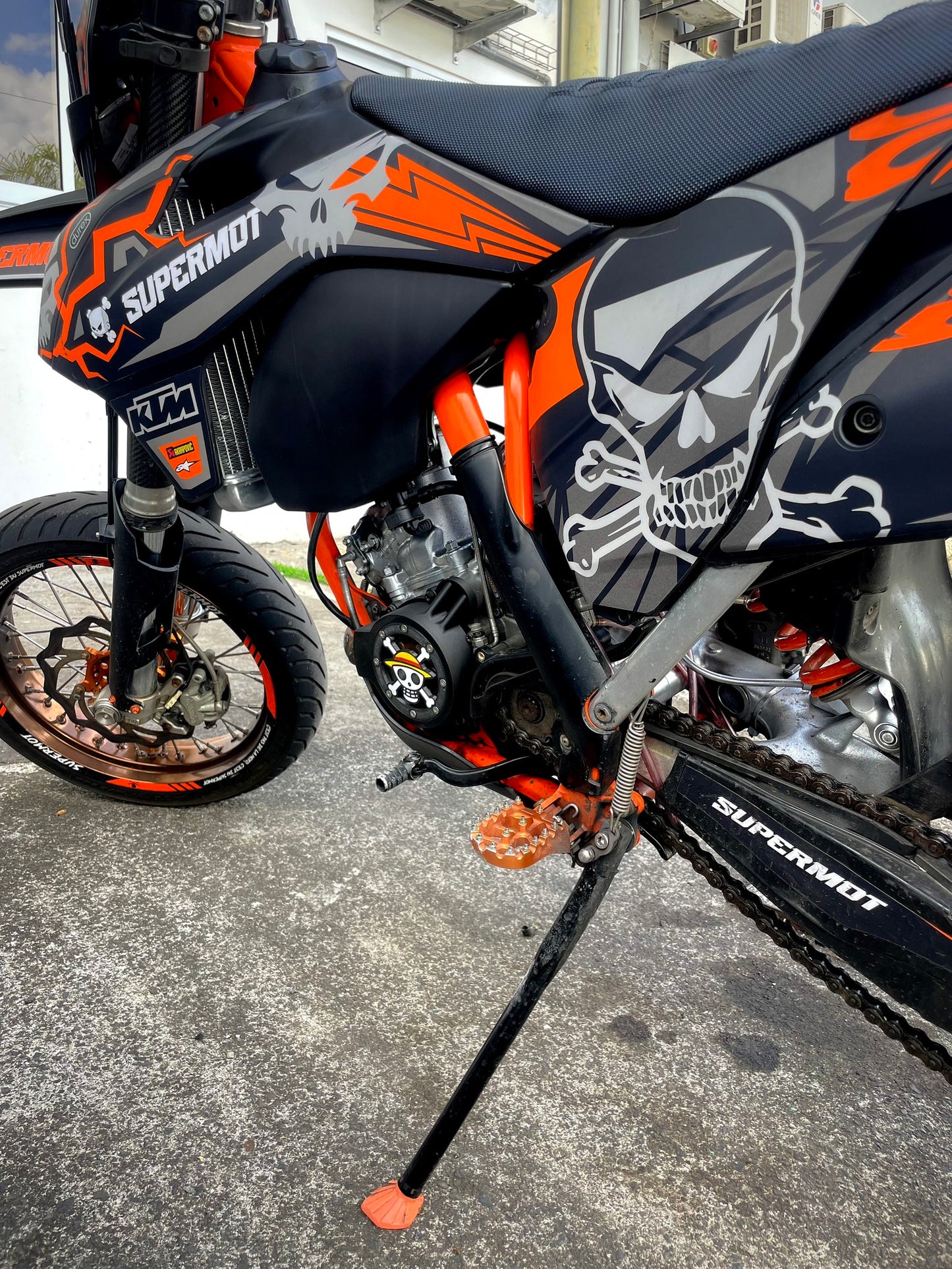 KTM EXC 125 - Cache d'allumage