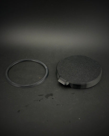 Cache de protection sur-mesure pour compteur Yamaha de bateau