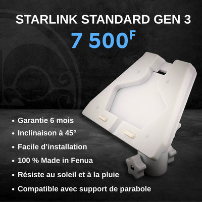 Starlink - Support d'antenne V3/4 (Gen3)