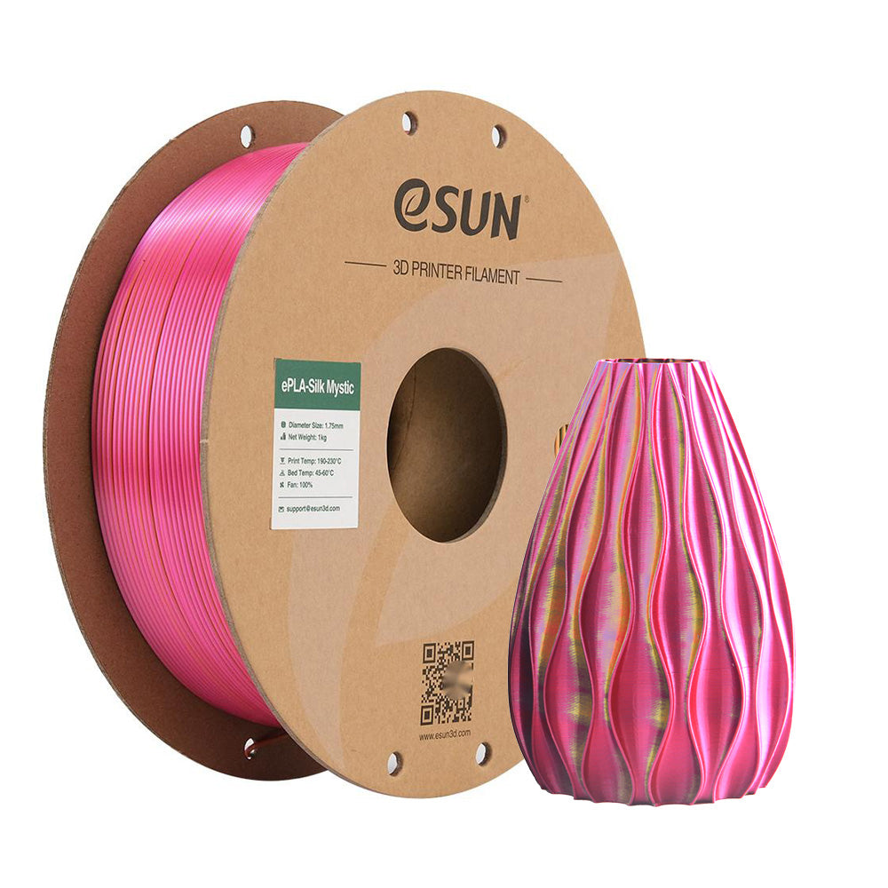 eSUN - PLA Silk - Magic - Noir/Rose (Black/Pink) - 1.75mm - 1kg