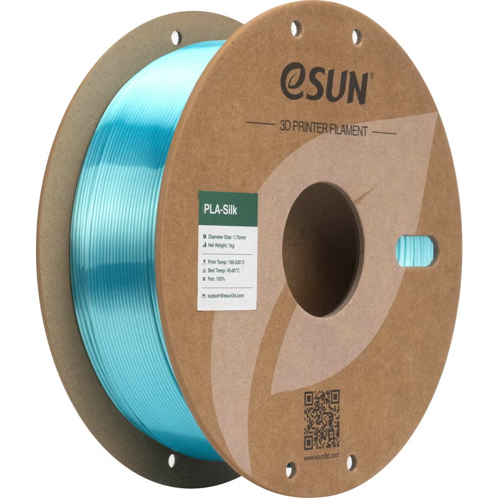 eSUN - PLA Silk - Aqua (Aqua) - 1.75mm - 1kg