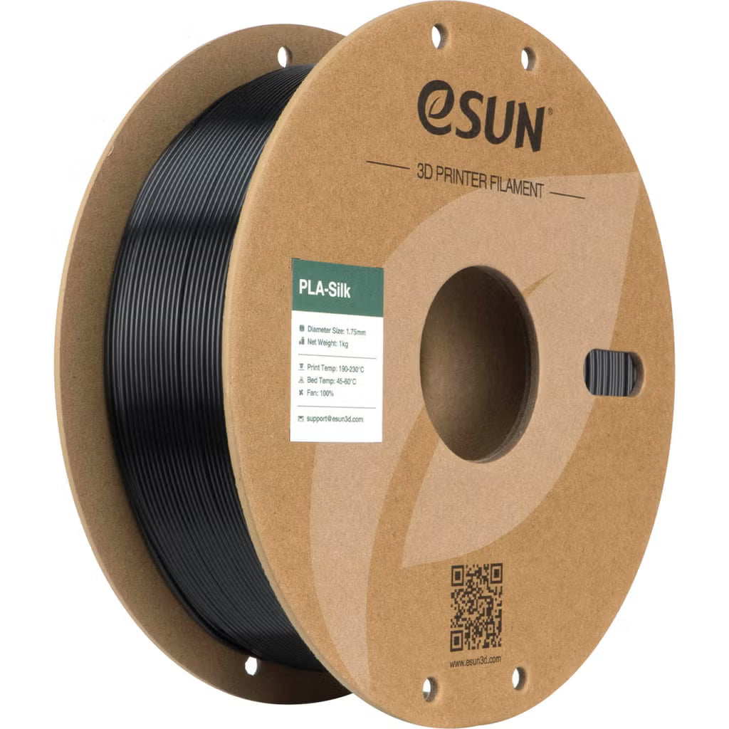 eSUN - PLA Silk - Noir (Black) - 1.75mm - 1kg