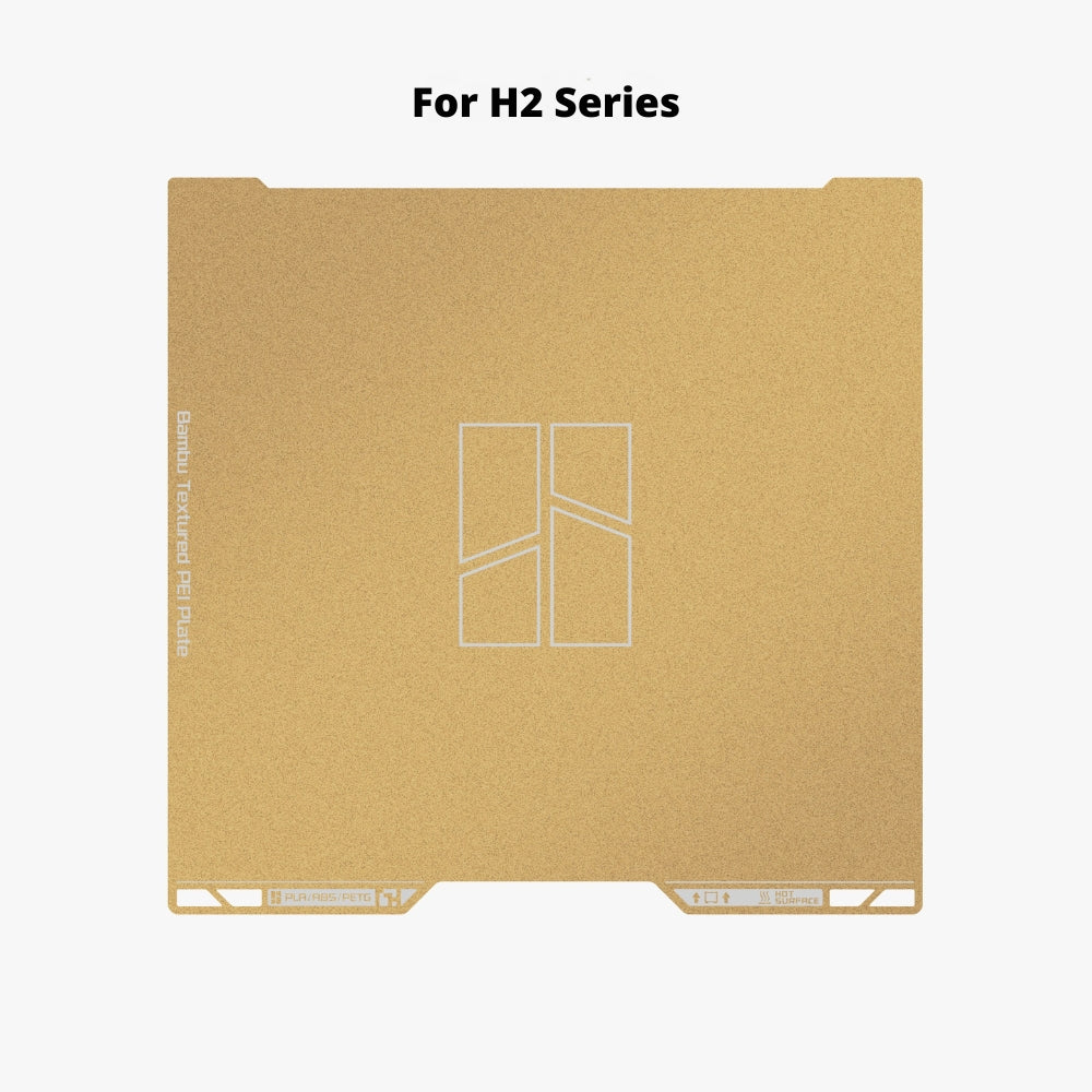 Bambu Lab - H2D/H2S - Plateau d'impression PEI Texturé (Textured PEI Plate)
