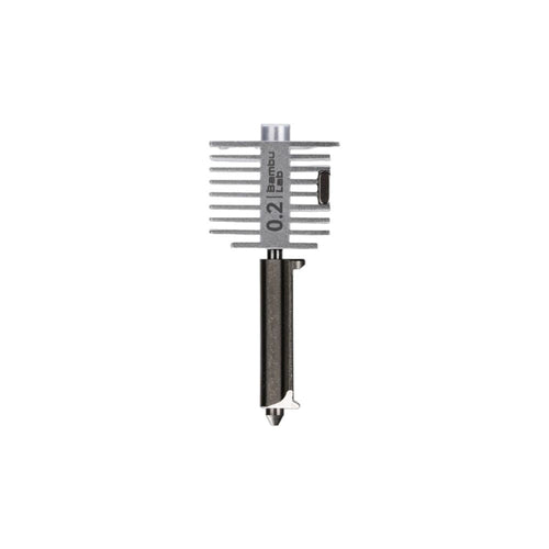 Bambu Lab - A1 - Tête d'Extrusion avec Buse 0,2 mm en Acier Inoxydable (Hotend)