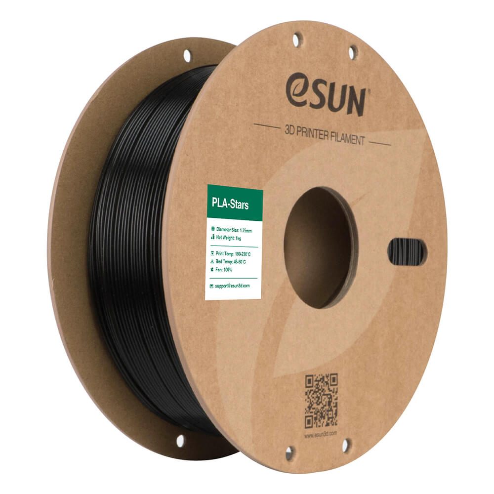 eSUN - PLA Stars - Noir Galaxie (Galaxy Black) - 1.75mm - 1kg
