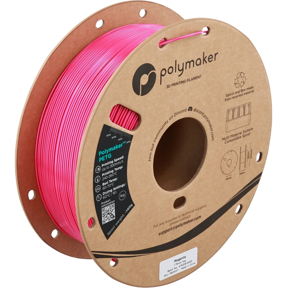 Polymaker - PETG - Magenta (Magenta) - 1.75mm - 1kg