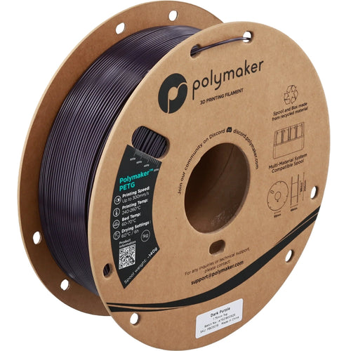Polymaker - PETG - Violet foncé (Dark Purple) - 1.75mm - 1kg