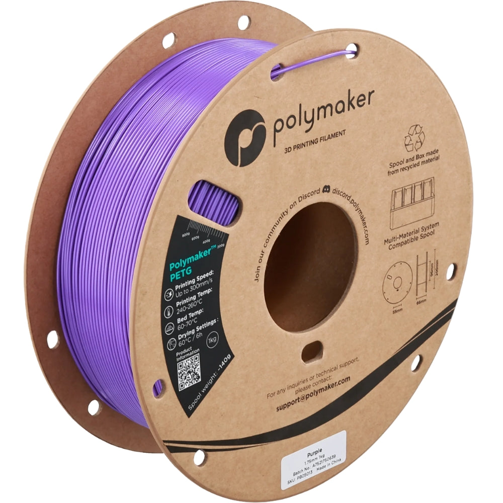 Polymaker - PETG - Violet (Purple) - 1.75mm - 1kg