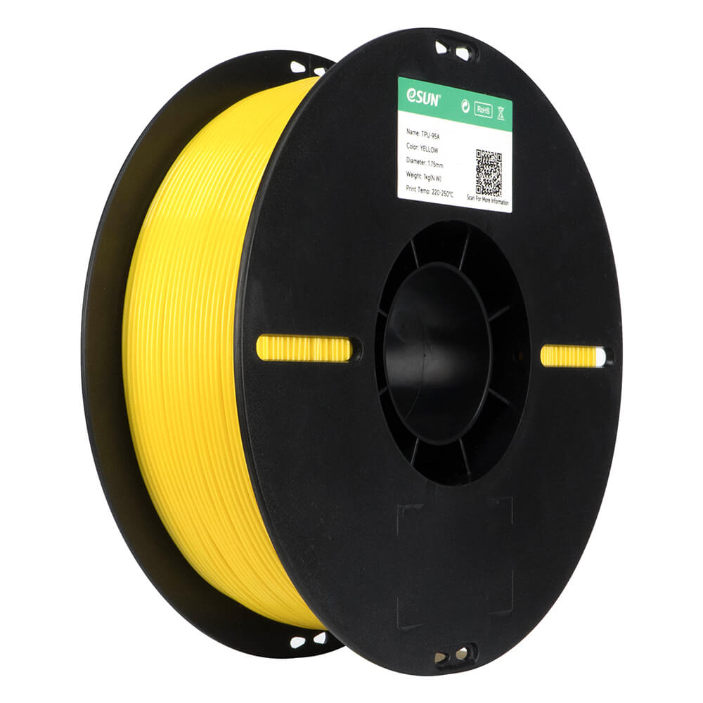 eSUN - TPU 95A - Jaune (Yellow) - 1.75mm - 1kg