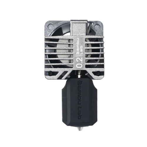 Bambu Lab - X1C - Tête d'Extrusion Complète Buse 0,2 mm en Acier (Complete Hotend Assembly)