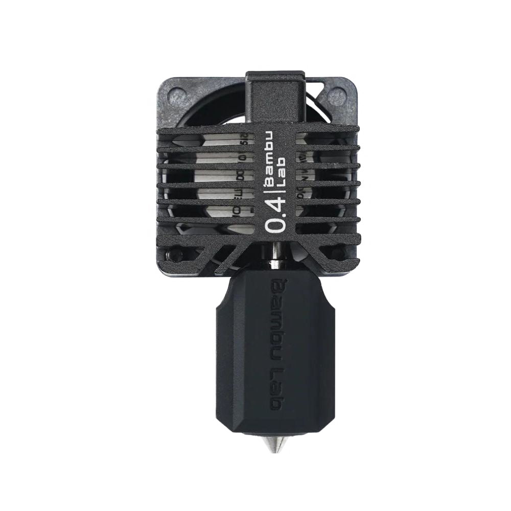 Bambu Lab - X1C -Tête d'Extrusion Complète Buse 0.4mm en Acier trempé (Complete Hotend Assembly)