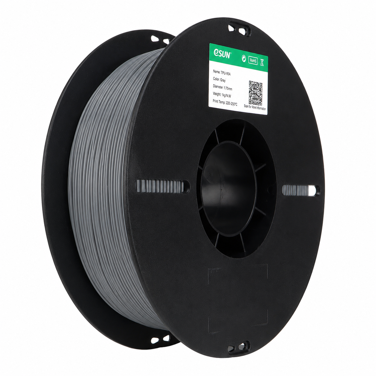 eSUN - TPU 95A - Gris (Grey) - 1.75mm - 1kg