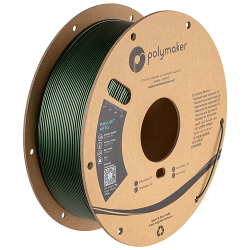 Polymaker - PETG - Vert Foncé (Dark Green) - 1.75mm - 1kg