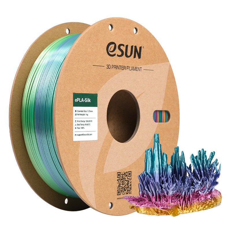 eSUN - PLA Silk - Rainbow - Corail (Coral) - 1.75mm - 1kg