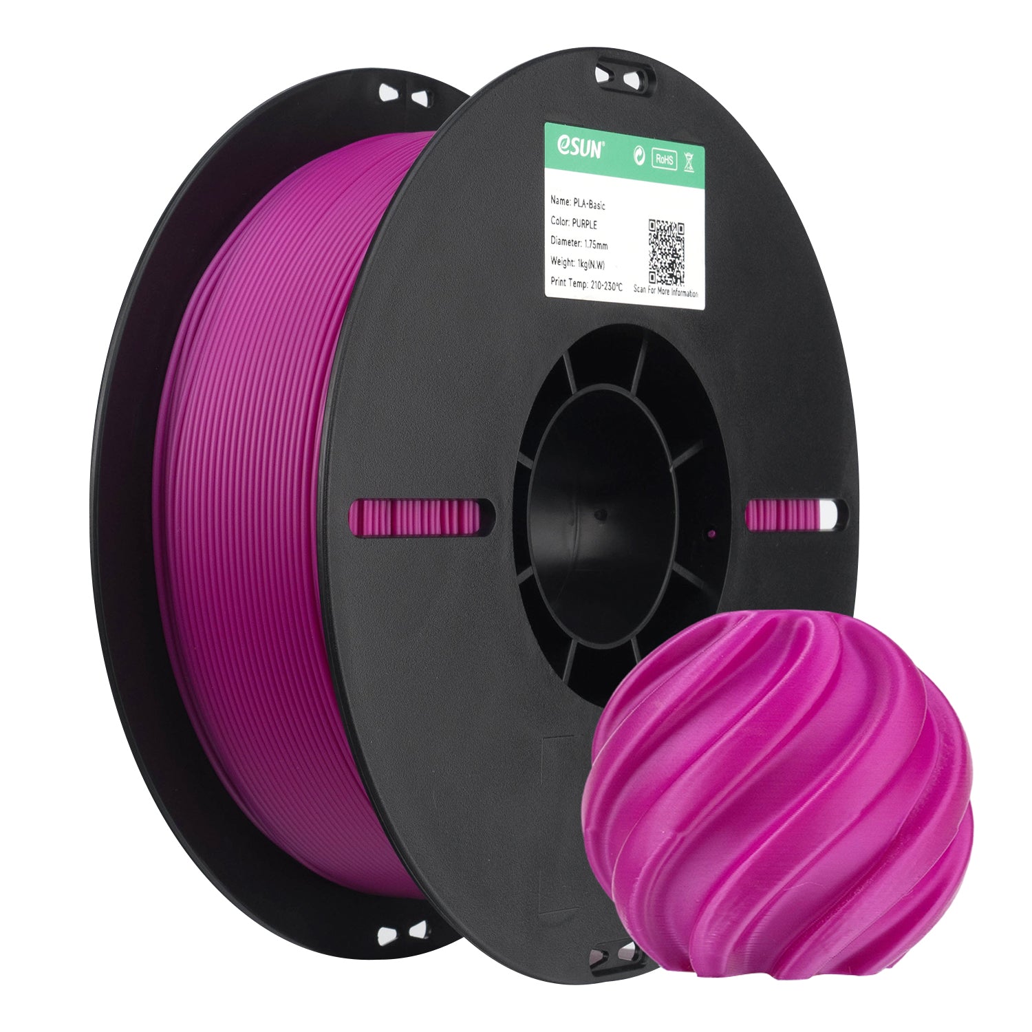 eSUN - PLA Basic - Violet (Purple) - 1.75mm - 1kg