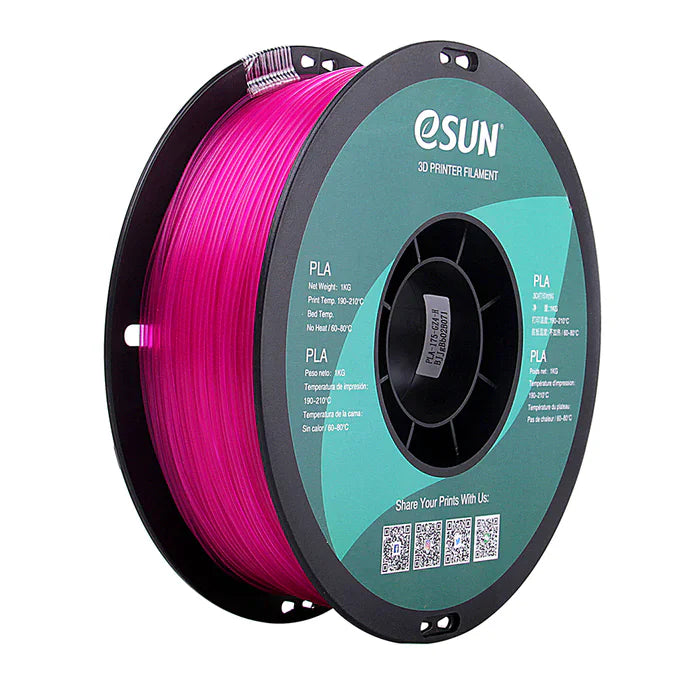 eSUN - PLA Translucent - Violet (Purple) - 1.75mm - 1kg