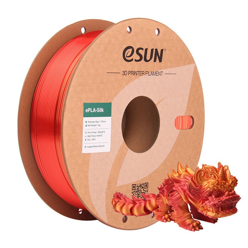 eSUN - PLA Silk - Rainbow - Soleil ardent (Scorching Sun) - 1.75mm - 1kg