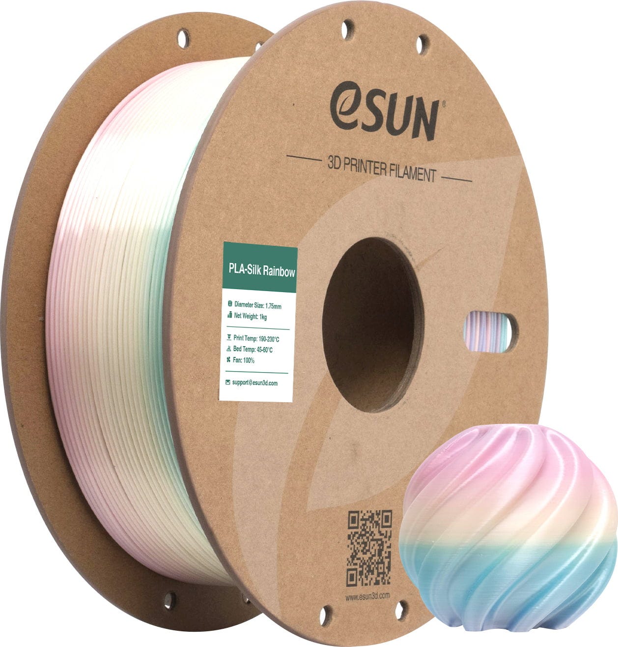 eSUN - PLA Silk - Rainbow - Moon Palace (Moon Palace) - 1.75mm - 1kg