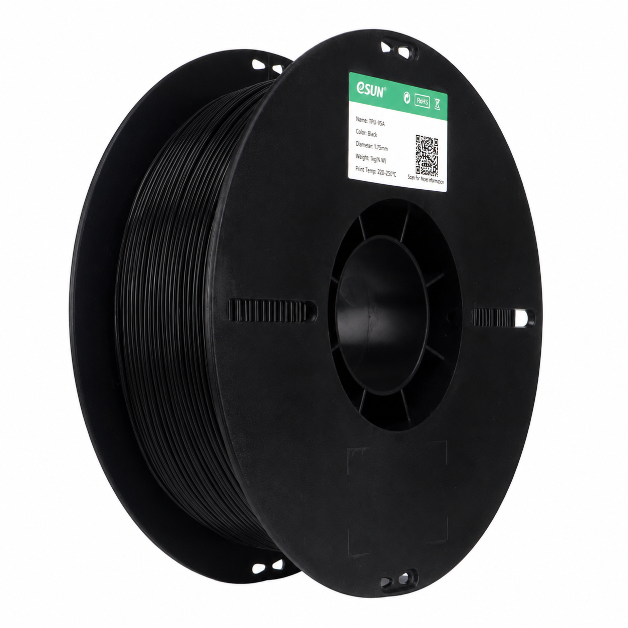 eSUN - TPU 95A - Noir (Black) - 1.75mm - 1kg