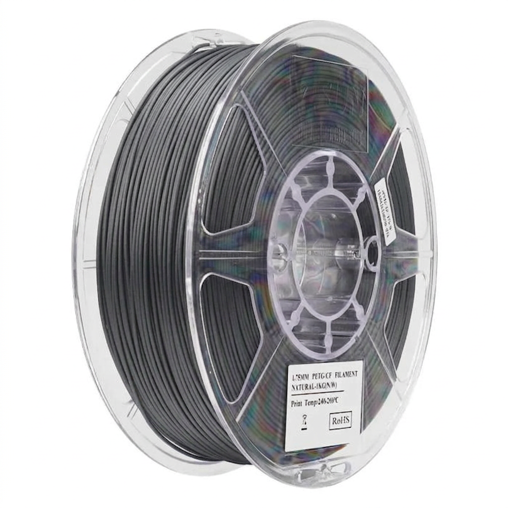 eSUN - PETG-CF - Gris Foncé (Dark Grey) - 1.75mm - 1kg