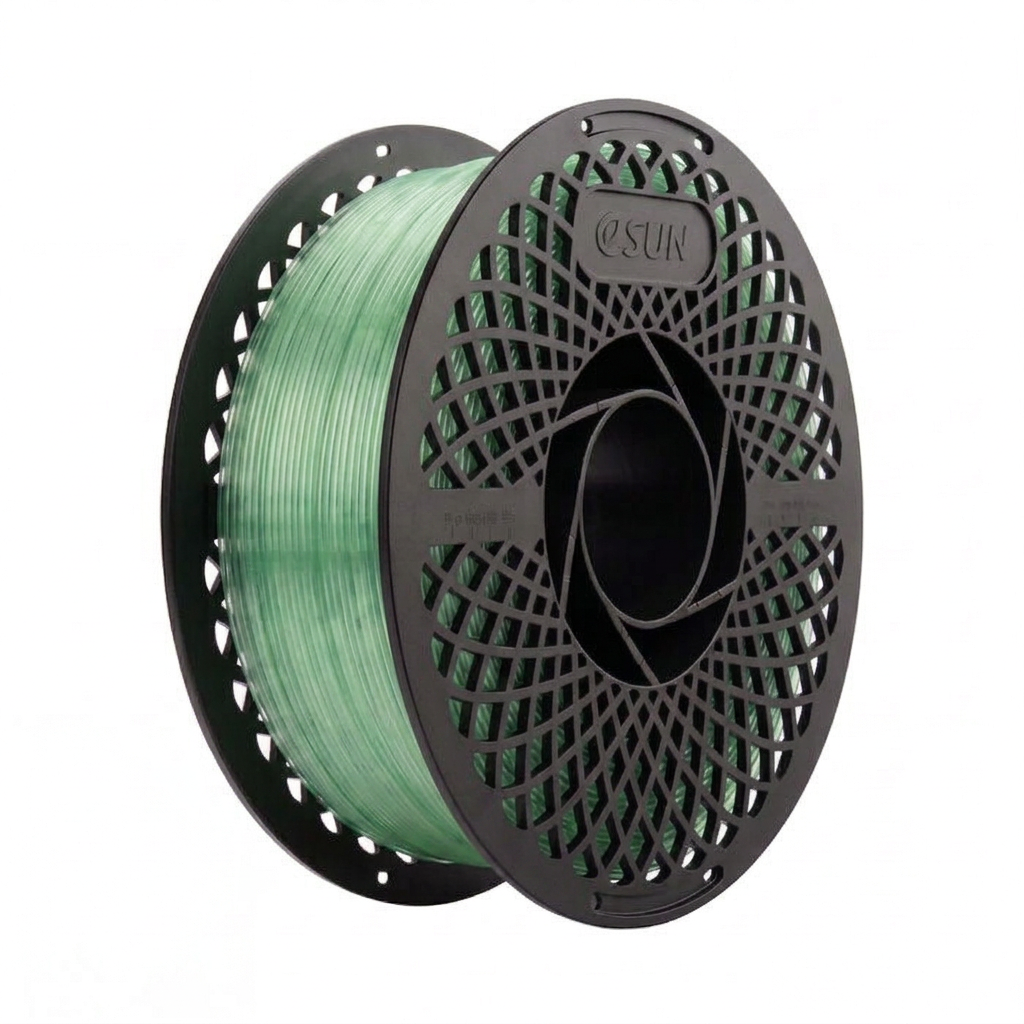 eSUN - PETG Basic - Translucide Vert Clair (Translucent Light Green) - 1.75mm - 1kg