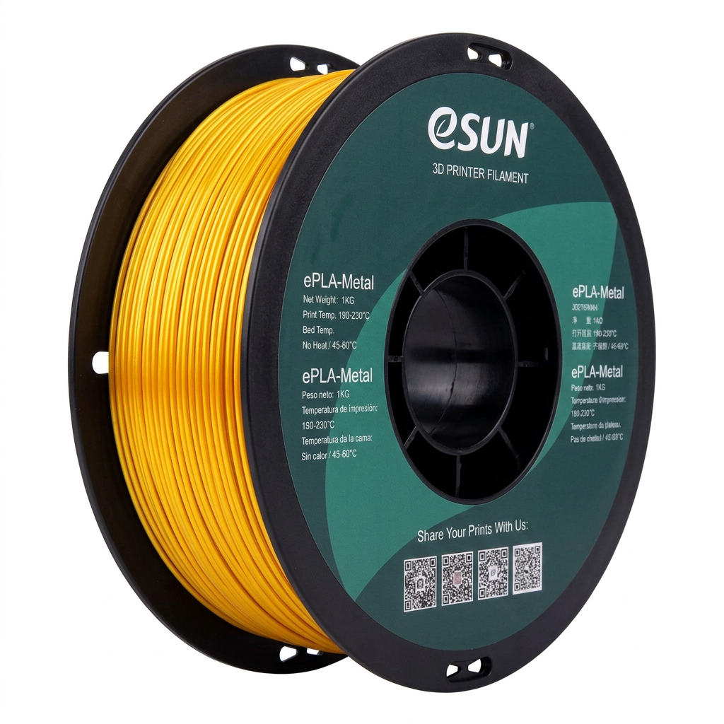 eSUN - PLA Metal - Or (Gold) - 1.75mm - 1kg