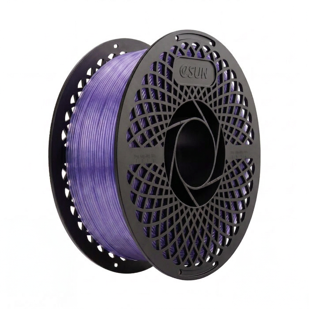 eSUN - PETG Basic - Translucide Violet Clair (Translucent Light Purple) - 1.75mm - 1kg