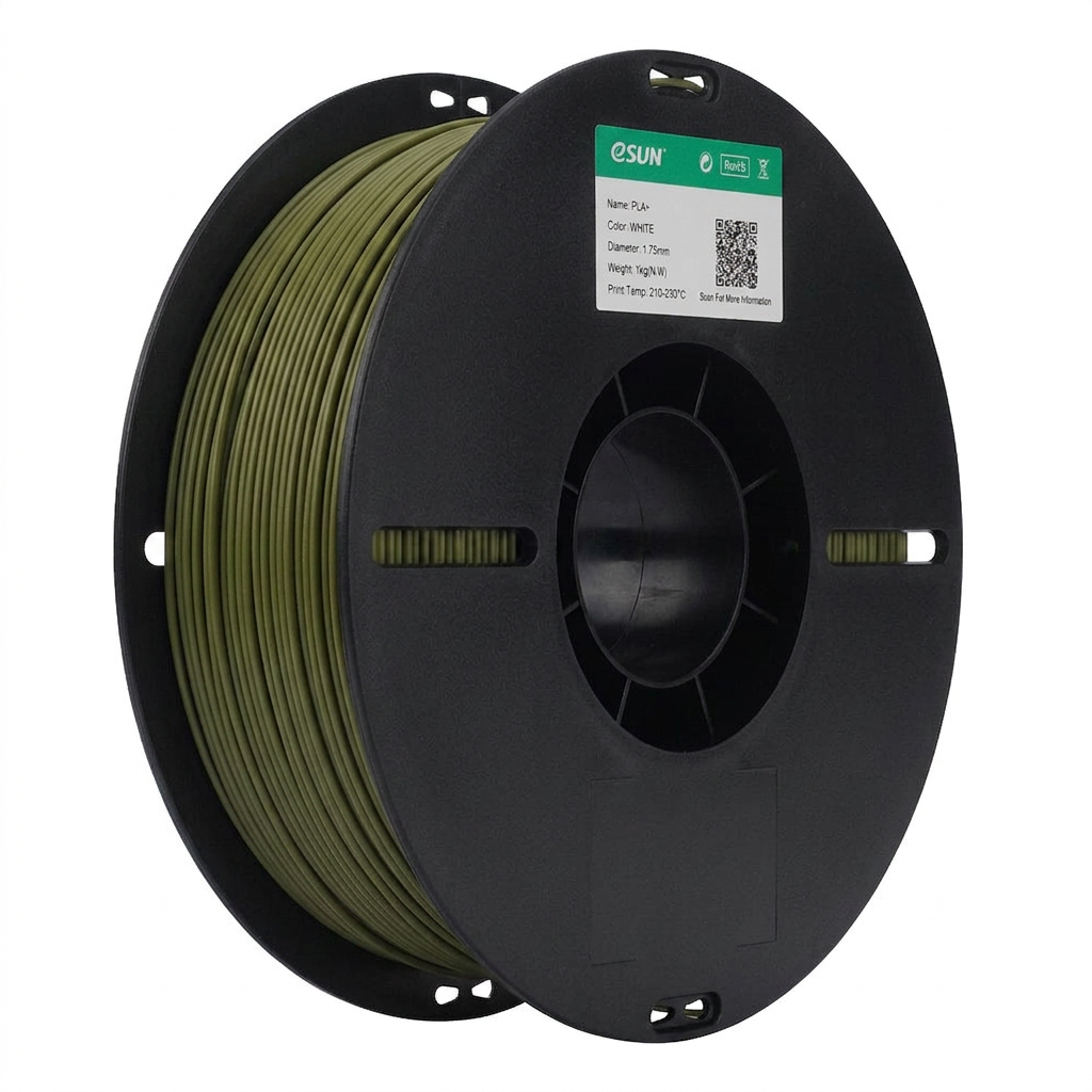 eSUN - PLA+ - Vert Olive (Olive Green) - 1.75mm - 1kg