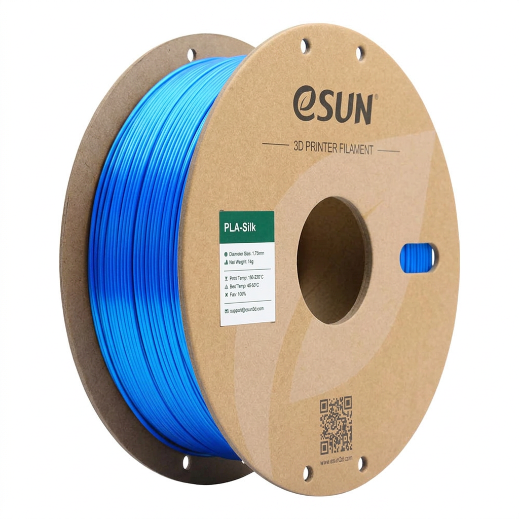 eSUN - PLA Silk - Bleu (Blue) - 1.75mm - 1kg