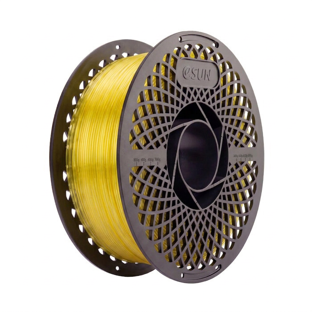 eSUN - PLA Clear - Jaune Citron Translucide (Translucent Lemon Yellow) - 1.75mm - 1kg