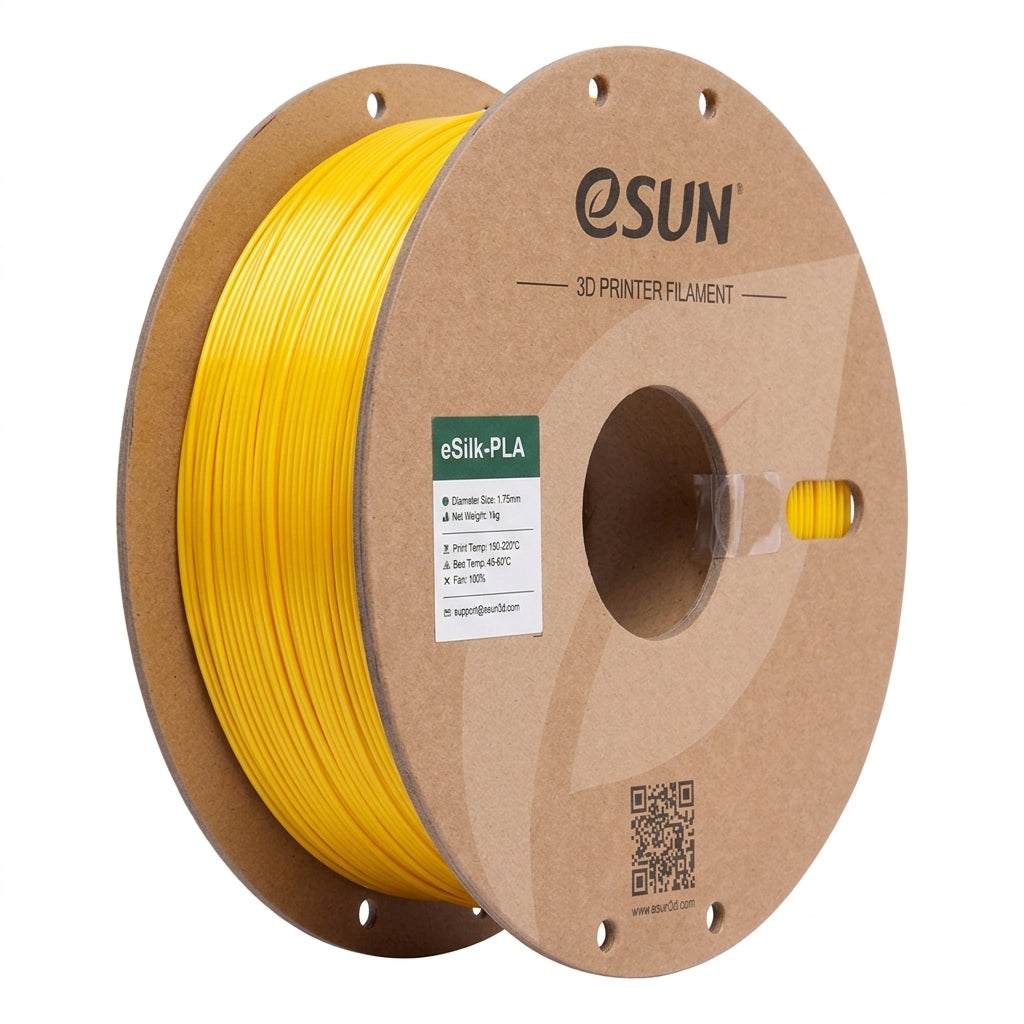 eSUN - PLA Silk - Jaune (Yellow) - 1.75mm - 1kg