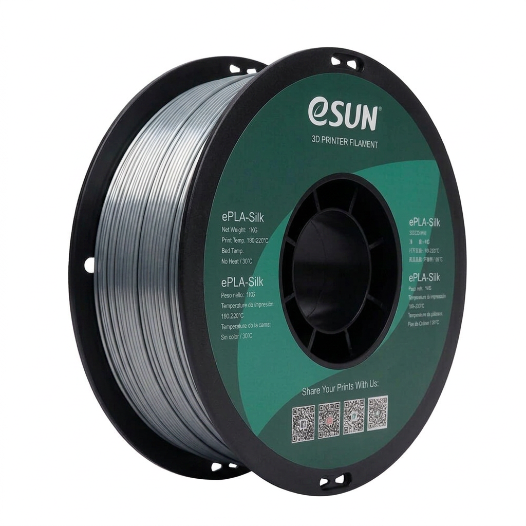 eSUN - PLA Silk - Gris (Grey) - 1.75mm - 1kg