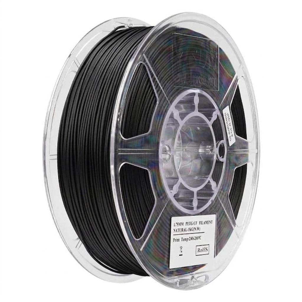 eSUN - PET CF - Noir (Black) - 1.75mm - 1kg