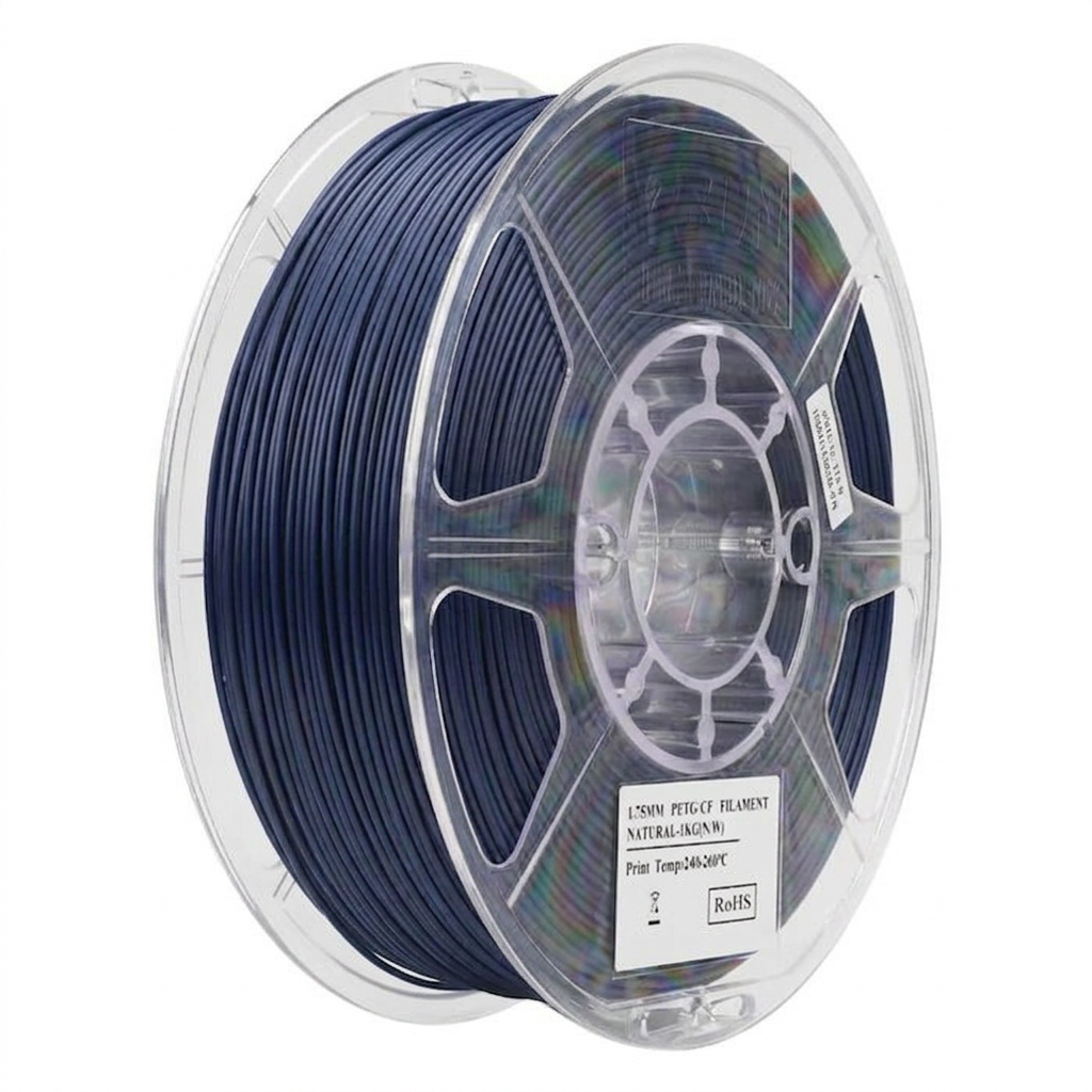 eSUN - PETG-CF - Bleu Foncé (Dark Blue) - 1.75mm - 1kg