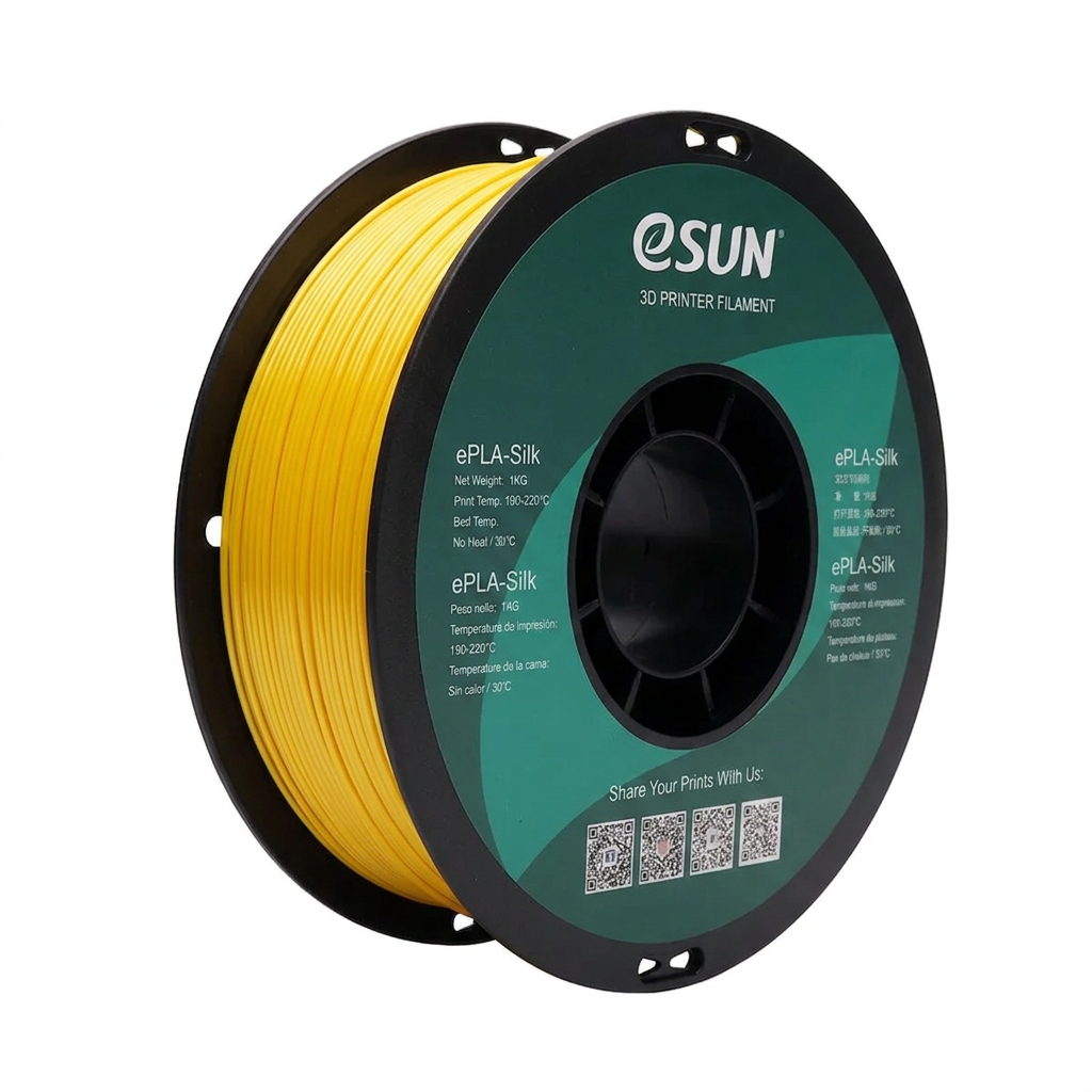 eSUN - PLA Silk - Jaune (Yellow) - 1.75mm - 1kg