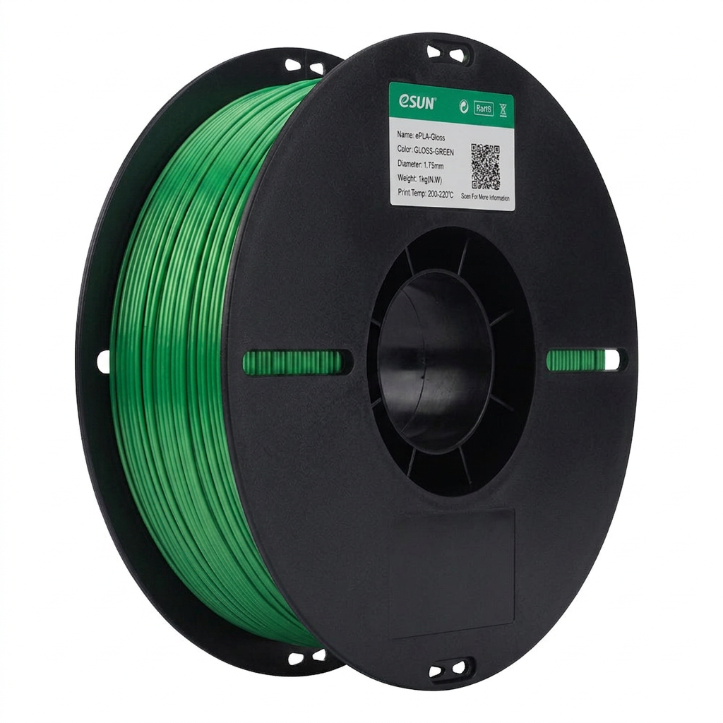 eSUN - PLA+ - Vert (Green) - 1.75mm - 1kg