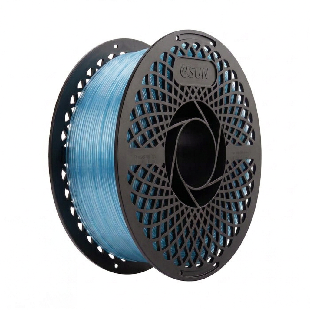 eSUN - PETG Basic - Translucide Bleu Clair (Translucent Light Blue) - 1.75mm - 1kg
