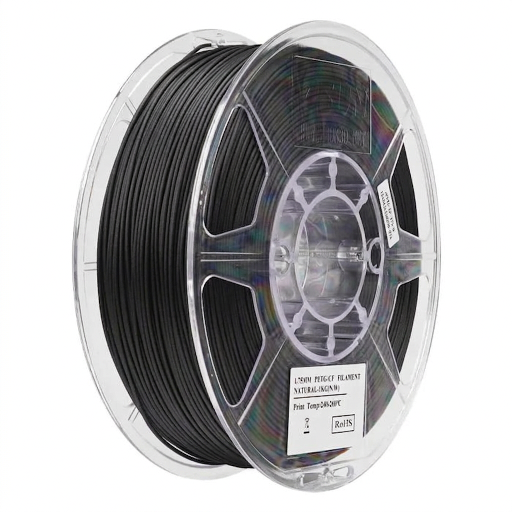 eSUN - PETG-CF - Noir (Black) - 1.75mm - 1kg