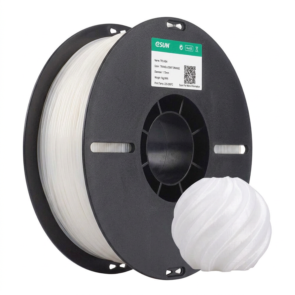 eSUN - TPU 95A - Blanc (White) - 1.75mm - 1kg
