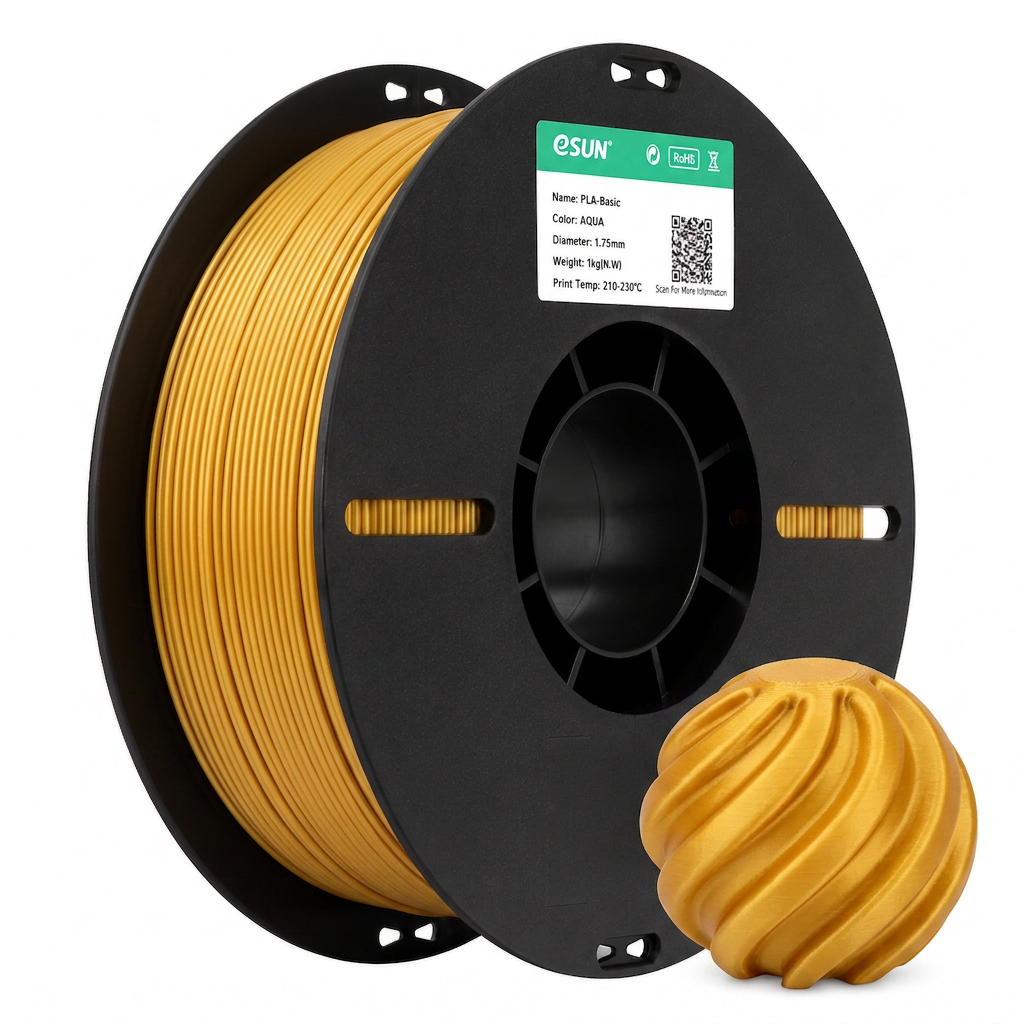 eSUN - PLA Basic - Or (Gold) - 1.75mm - 1kg