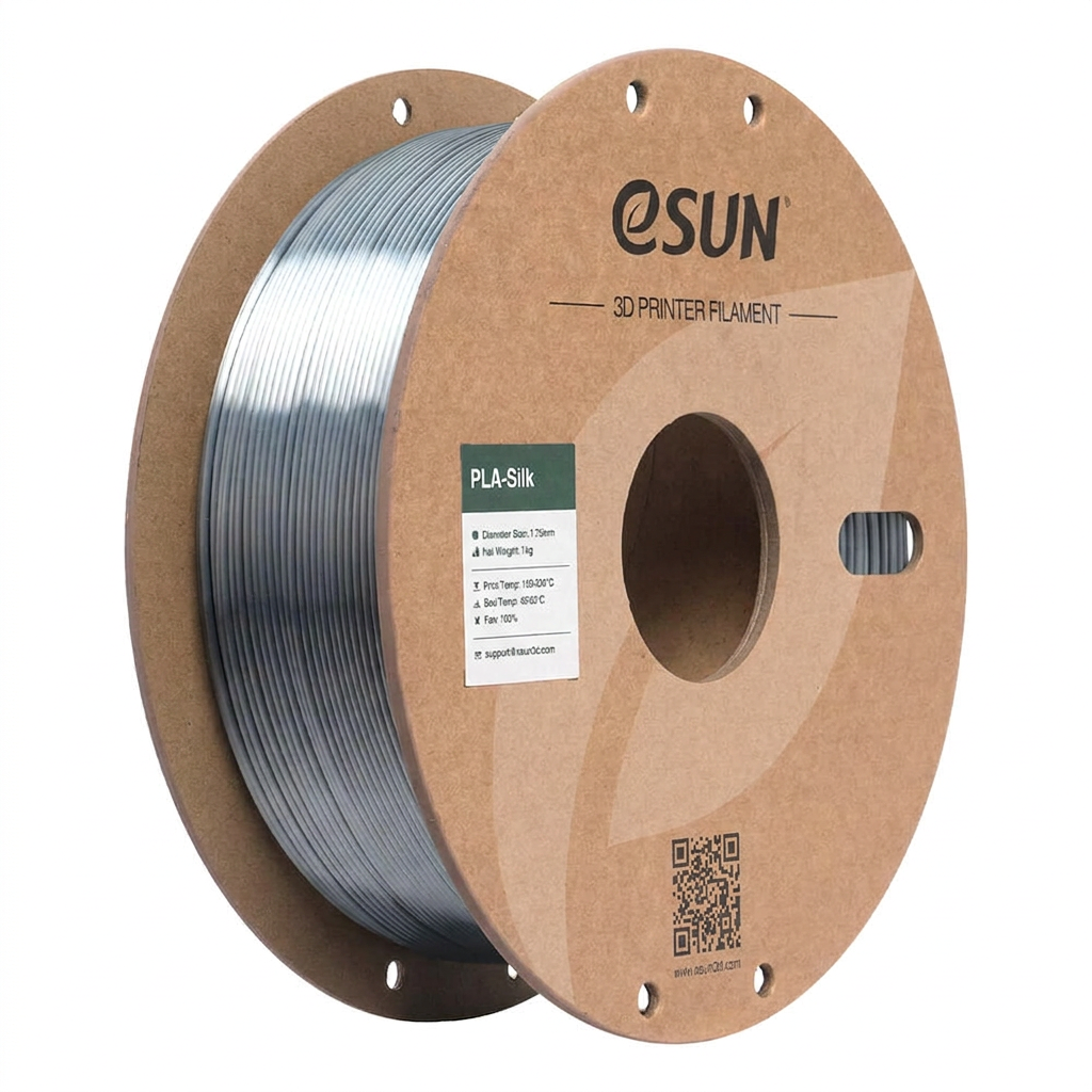 eSUN - PLA Silk - Argent (Silver) - 1.75mm - 1kg