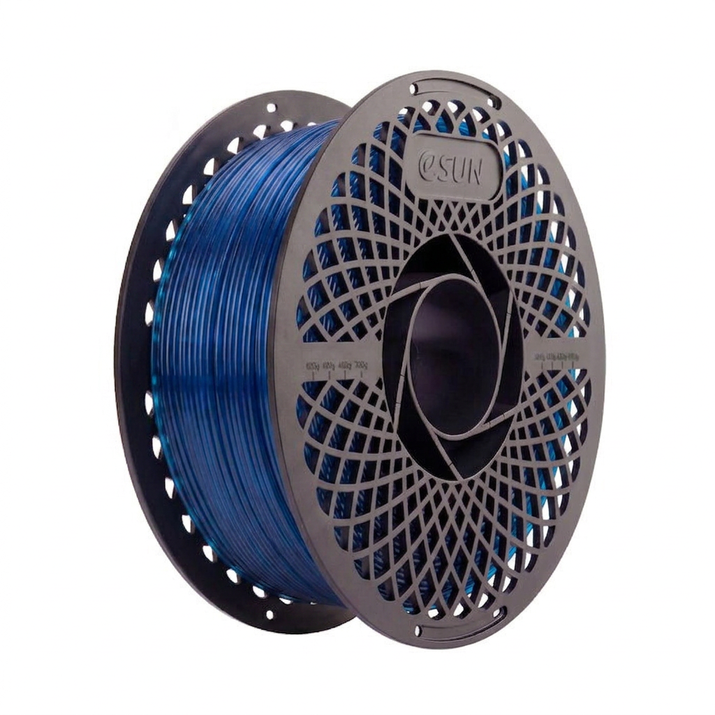 eSUN - PLA Clear - Bleu Translucide (Translucent Blue) - 1.75mm - 1kg