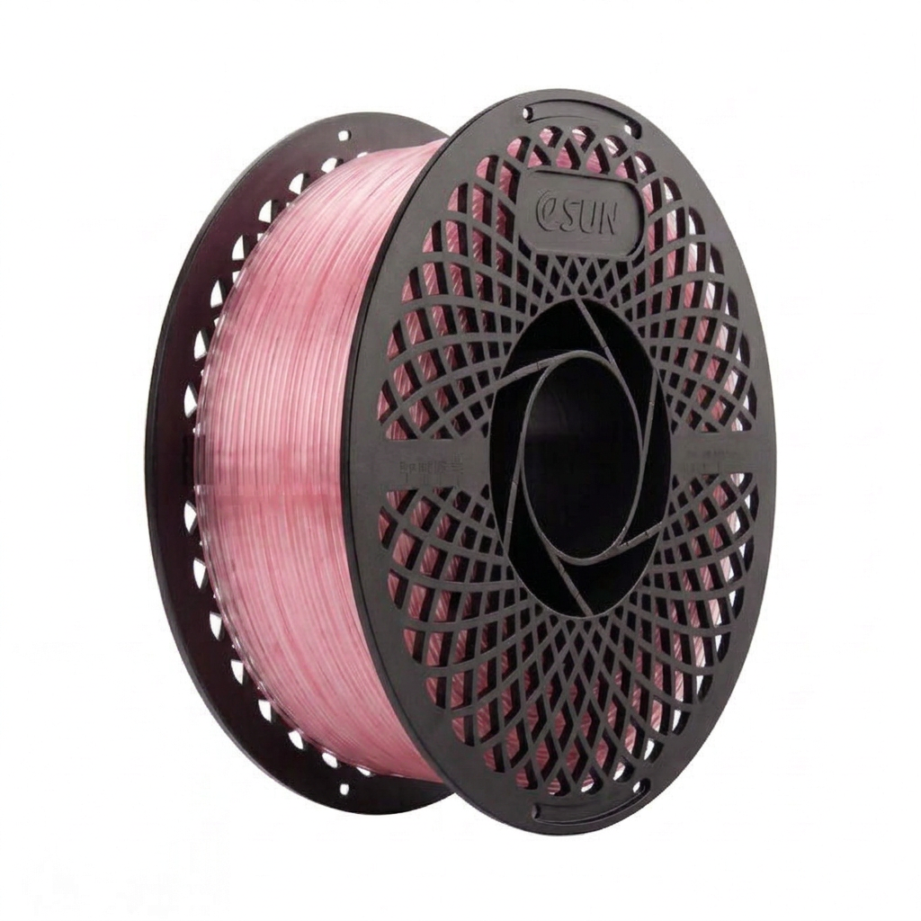 eSUN - PETG Basic - Translucide Rose Clair (Translucent Light Pink) - 1.75mm - 1kg