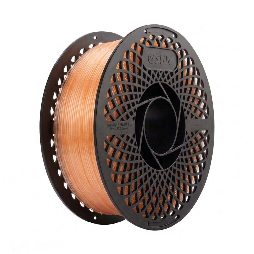 eSUN - PETG Basic - Translucide Orange Clair (Translucent Light Orange) - 1.75mm - 1kg