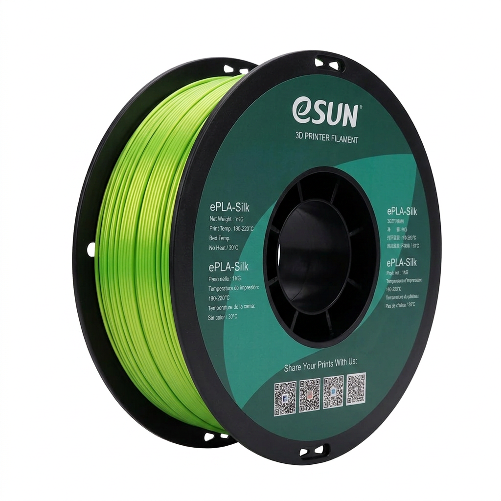 eSUN - PLA Silk - Citron Vert (Lime) - 1.75mm - 1kg