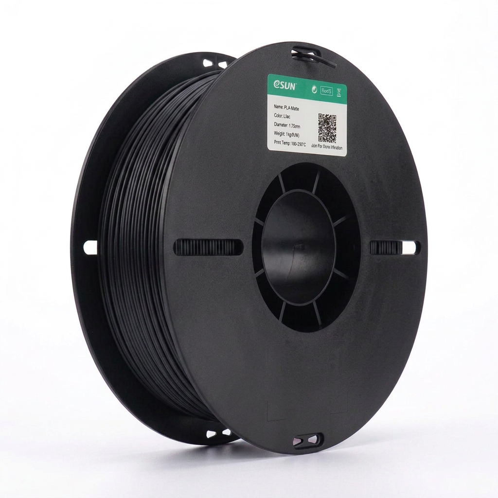 eSUN - PLA Matte - Noir (Black) - 1.75mm - 1kg
