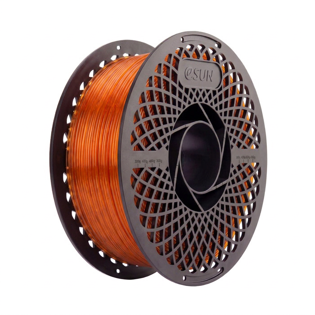 eSUN - PLA Clear - Orange Translucide (Translucent Orange) - 1.75mm - 1kg