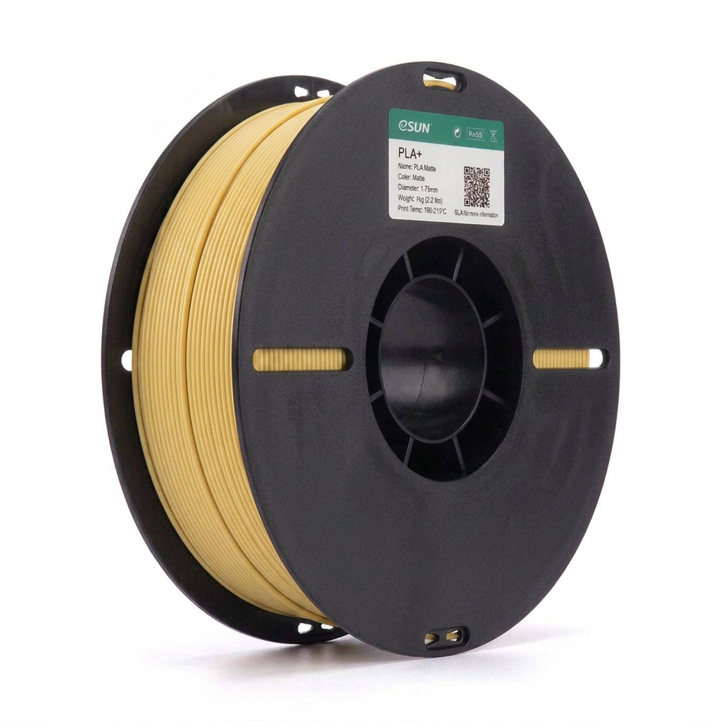 eSUN - PLA Matte - Jaune Amande (Almond Yellow) - 1.75mm - 1kg